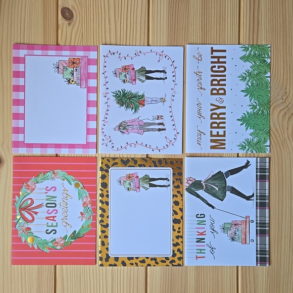 Miss Claus Christmas Cards Boxed Set of 6 - Picture 4 of 6